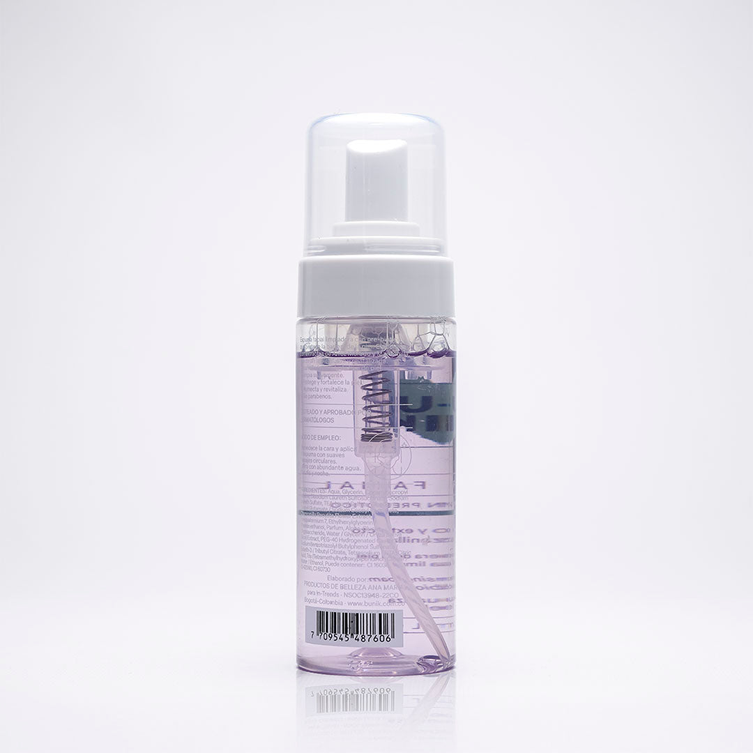 Espuma Facial Limpiadora
