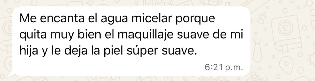 Agua Micelar Dual de Rosas
